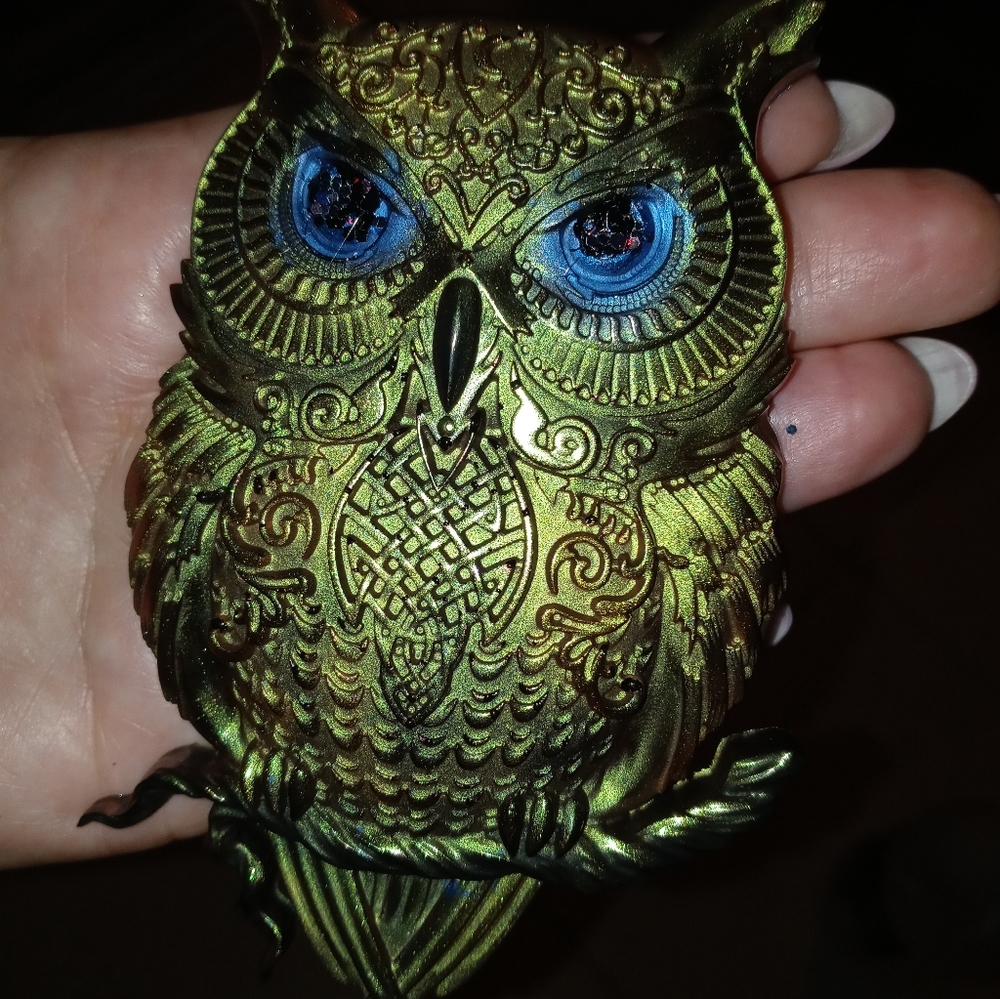 Owl Sculpture Home Decor